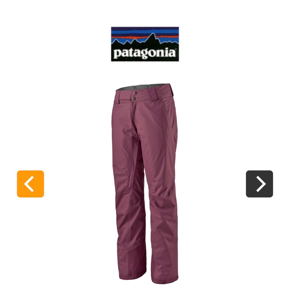 NWT Patagonia Insulated Snowbelle Pants - Regular L